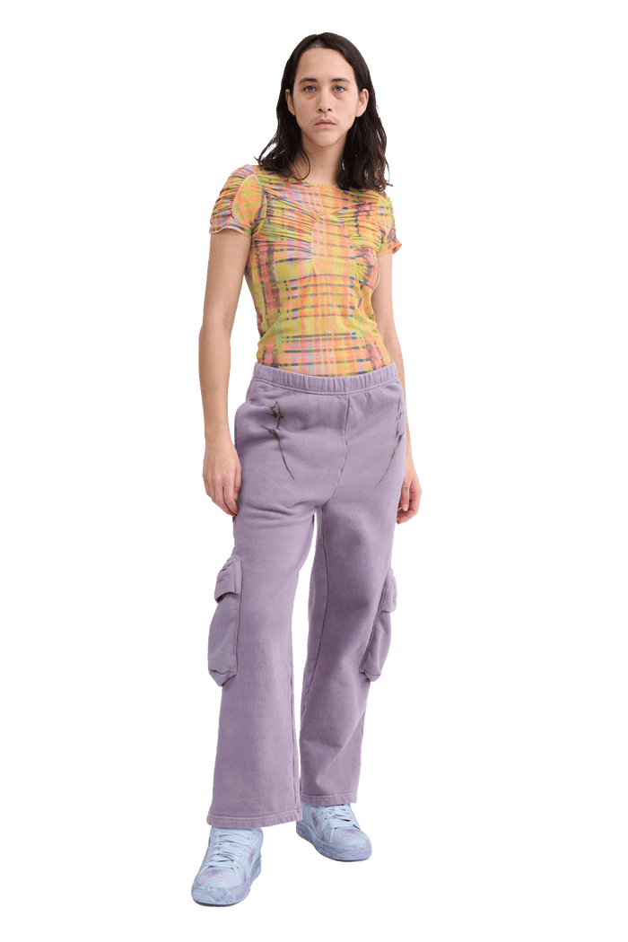 Collina Strada MAUVE CARGO SWEATPANT SMALL