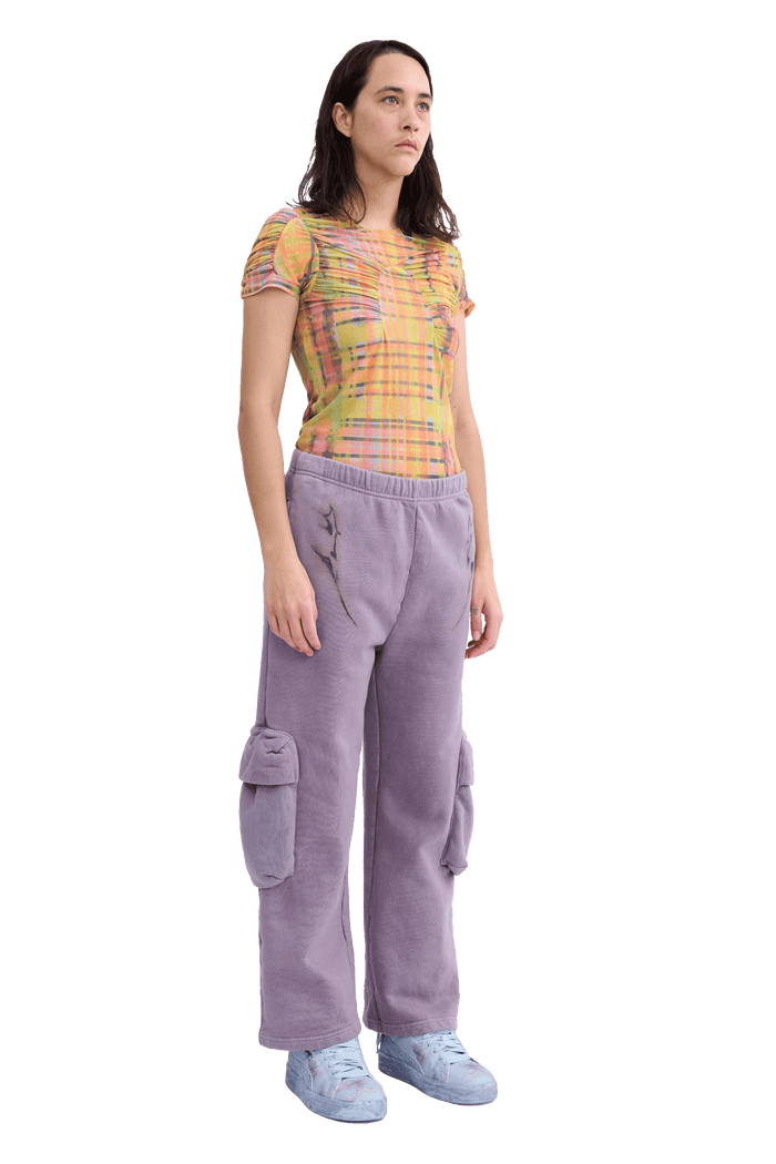 Collina Strada MAUVE CARGO SWEATPANT SMALL