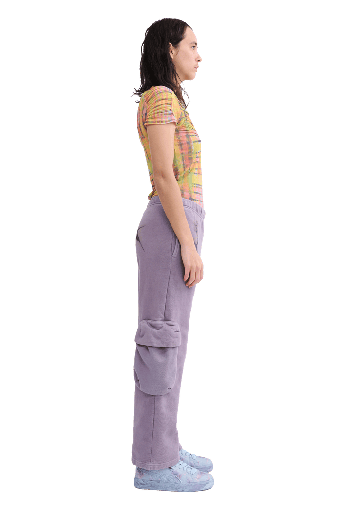Collina Strada MAUVE CARGO SWEATPANT SMALL