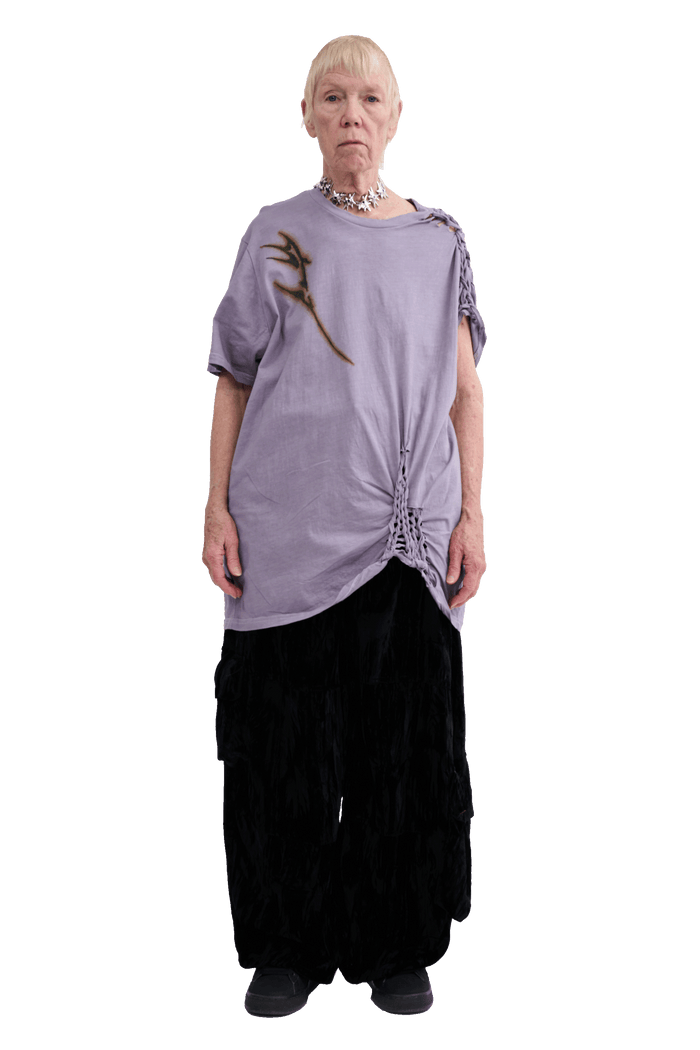 collina strada MAUVE TOSH TEE X SMALL