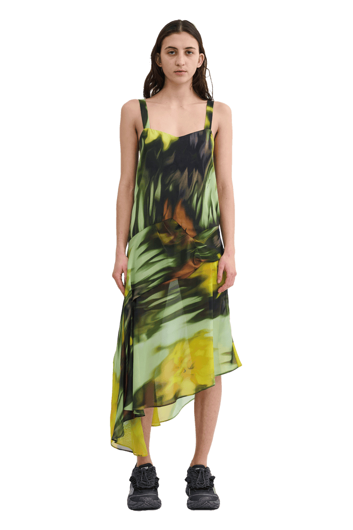 collina strada MELTING BLOOM GAIA DRESS XSMALL