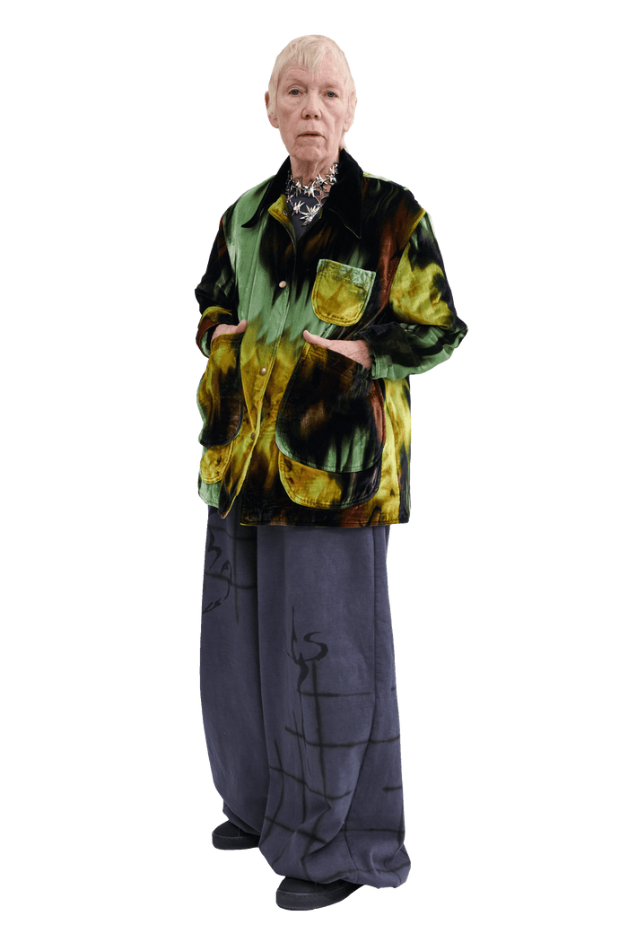 Collina Strada MELTING BLOOM STABLE JACKET X SMALL