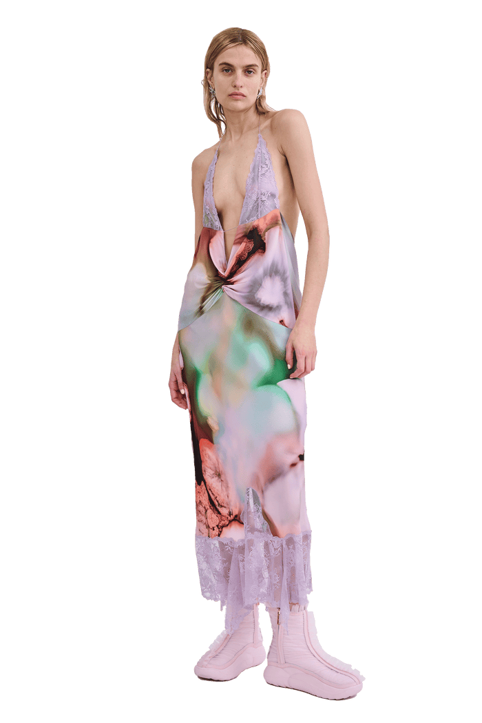 Collina Strada MOLD COURT SLIP DRESS XSMALL