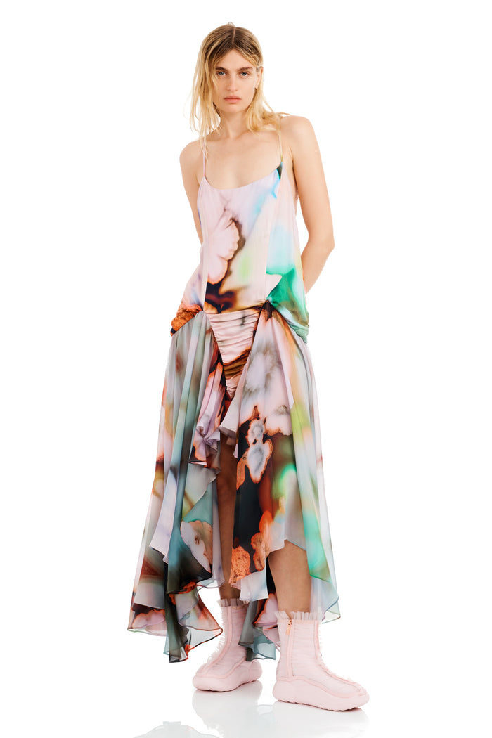 Collina Strada MOLD MAGNOLIA DRESS SMALL