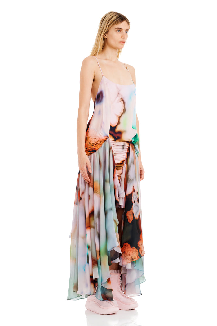 Collina Strada MOLD MAGNOLIA DRESS SMALL