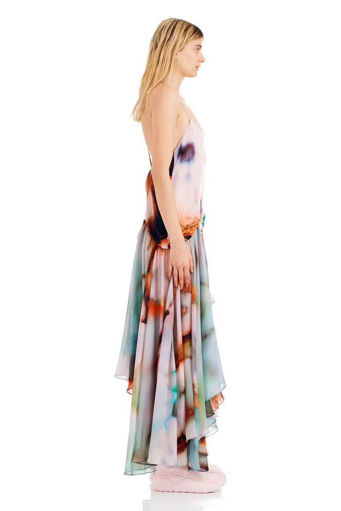 Collina Strada MOLD MAGNOLIA DRESS SMALL