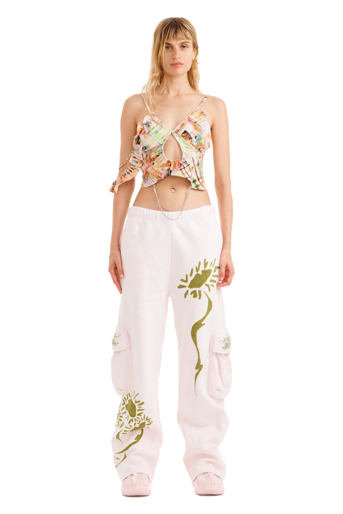 Collina Strada MULTI PLAID LILY CAMI SMALL