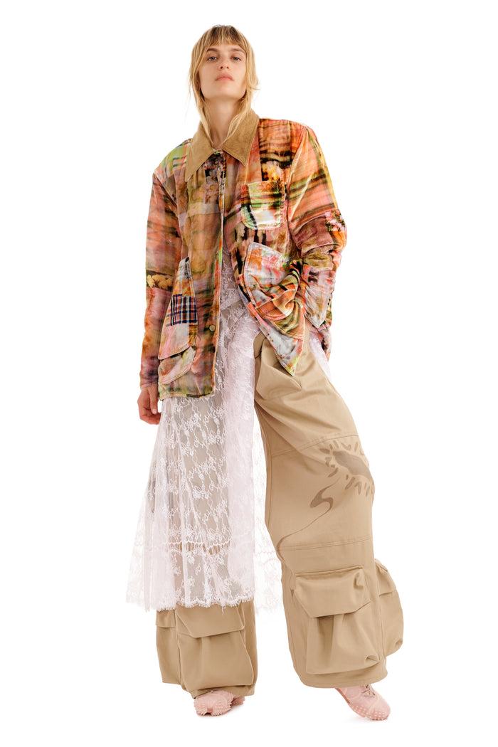 Collina Strada MULTI PLAID STABLE JACKET MEDIUM