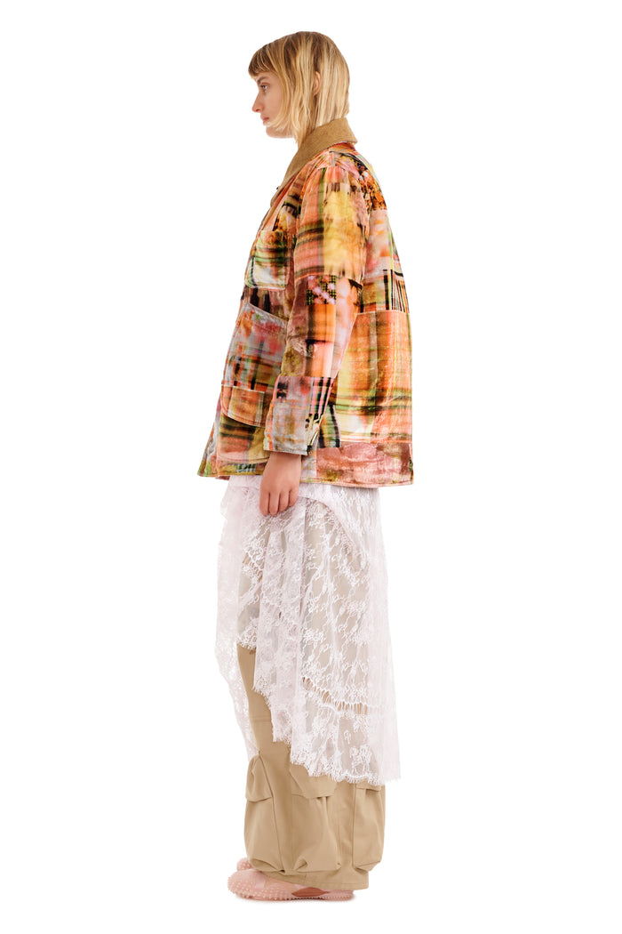 Collina Strada MULTI PLAID STABLE JACKET MEDIUM