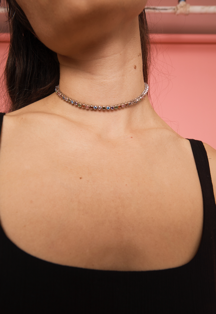 Collina Strada MULTI TENNIS NECKLACE