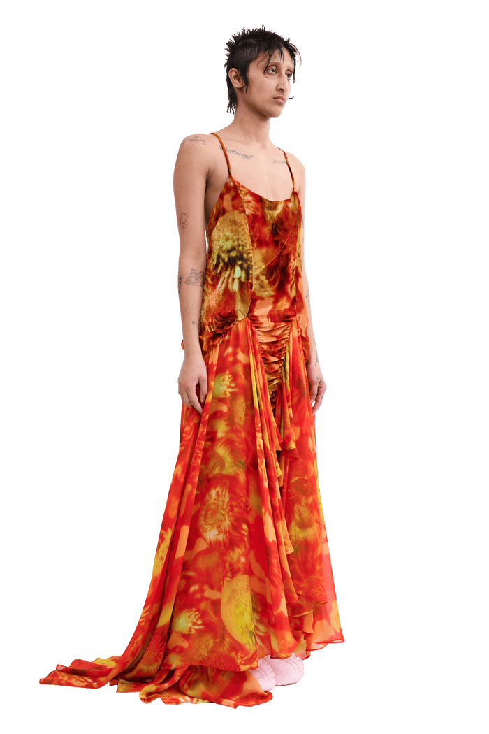 Collina Strada MUMS THE WORD MAGNOLIA GOWN MEDIUM