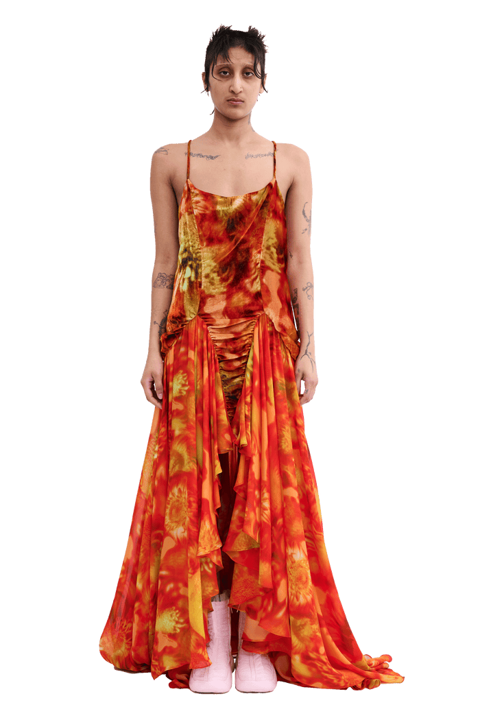 collina strada MUMS THE WORD MAGNOLIA GOWN MEDIUM