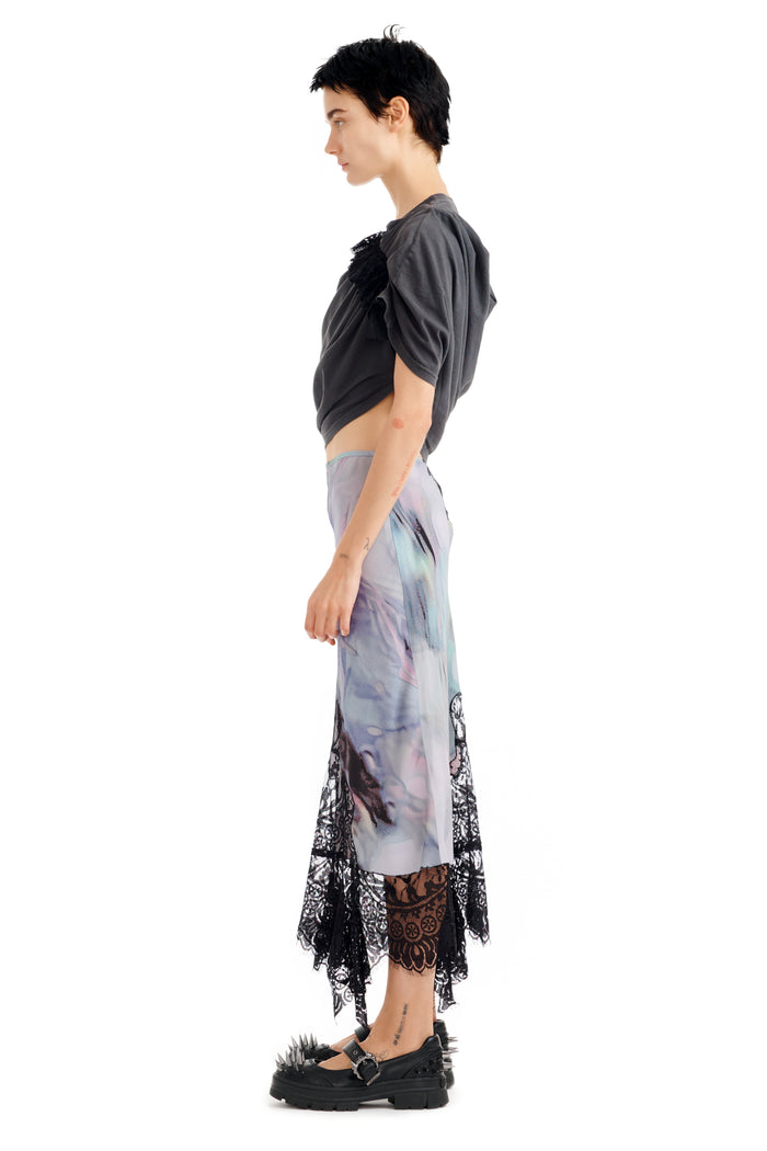 Collina Strada OIL MOLD HISS SKIRT XSMALL