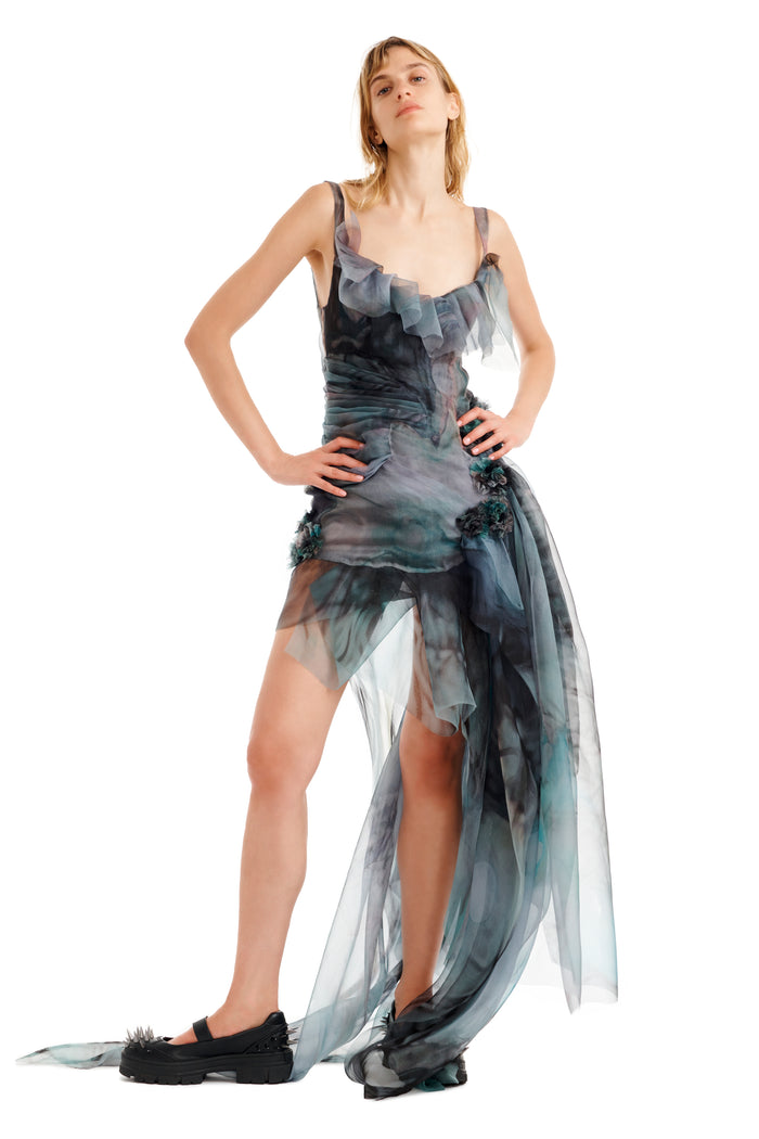 Collina Strada OIL MOLD MEADOWSWEET GOWN
