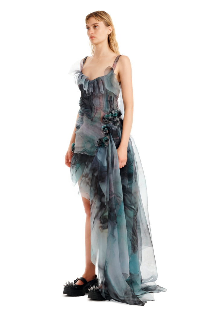 Collina Strada OIL MOLD MEADOWSWEET GOWN