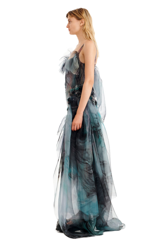 Collina Strada OIL MOLD MEADOWSWEET GOWN