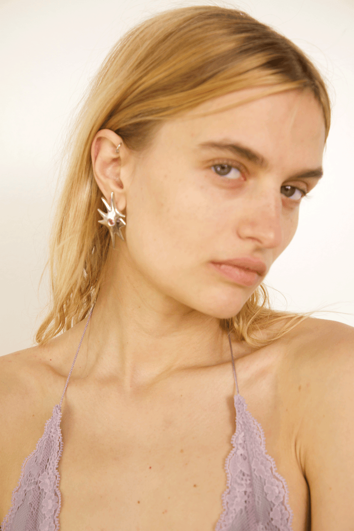 Collina Strada OLIVE MINI CELESTE EARRINGS