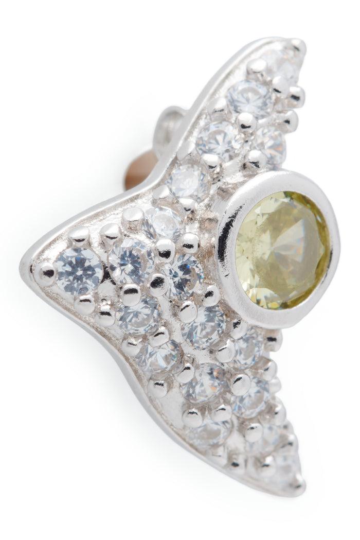 Collina Strada OLIVINE TRIGON STUDS