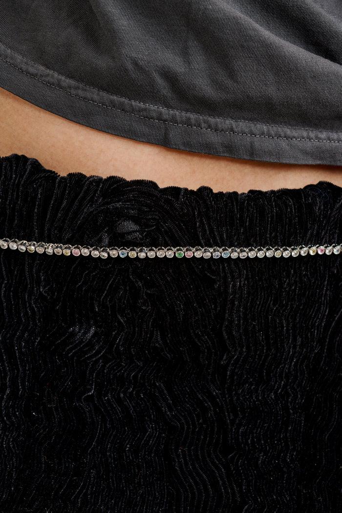 Collina Strada PASTEL RAINBOW TENNIS BELLYCHAIN