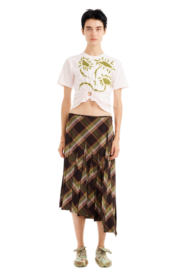 collina strada PINK DAISY RING TEE XSMALL