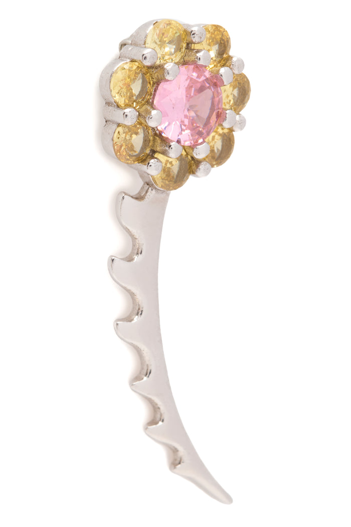 Collina Strada PINK LEMONADE PHLOX EARRINGS