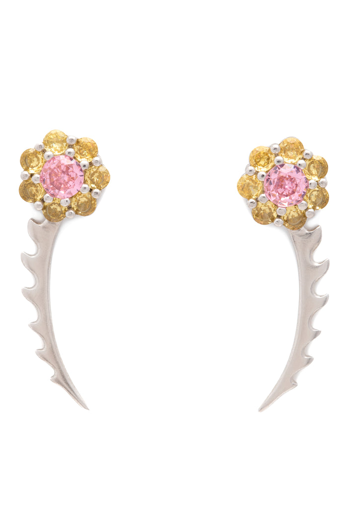 collina strada PINK LEMONADE PHLOX EARRINGS