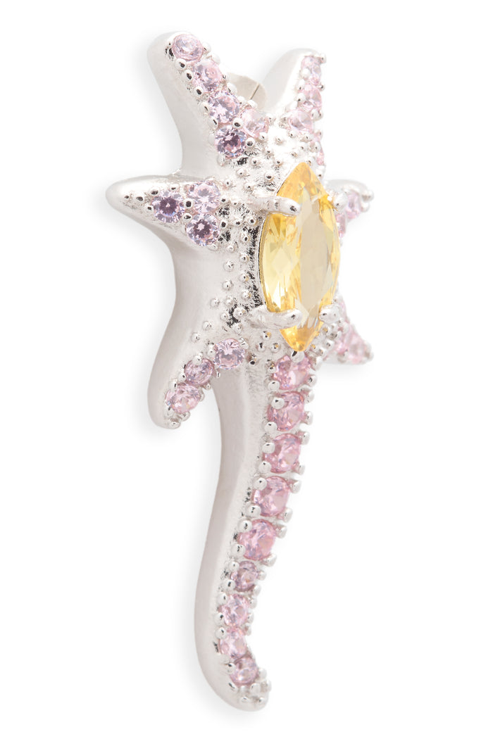 Collina Strada PINK LEMONADE STAR TRAIL EARRINGS