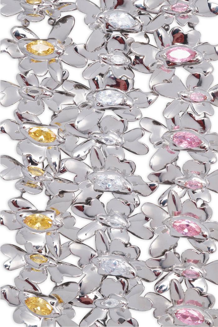 Collina Strada PINK MEGA DAISY NECKLACE