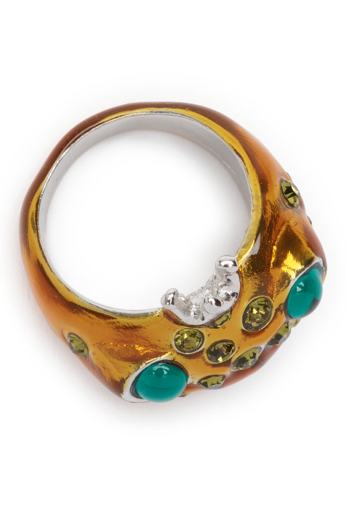 Collina Strada POISON DART FROG PRINCE RING