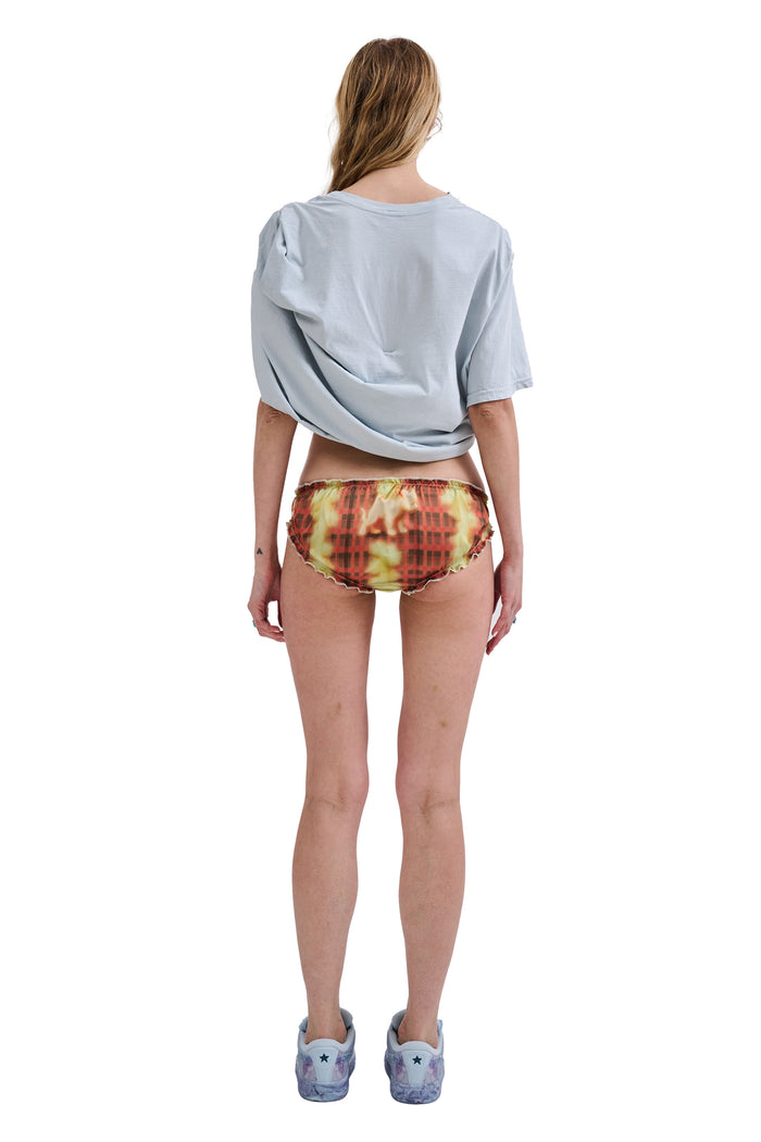 Collina Strada PUPPY PLAID MAGNOLIA PANTY X SMALL