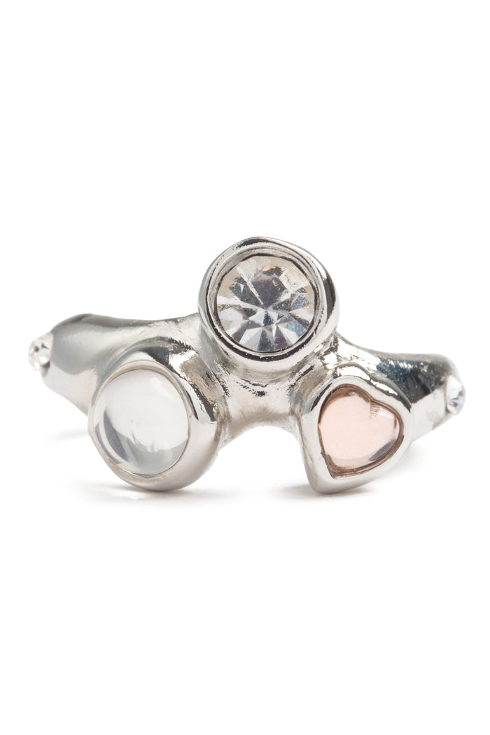 collina strada SILVER CLEAR FLORENCE RING