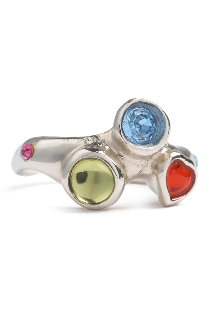 Collina Strada SILVER MULTI FLORENCE RING