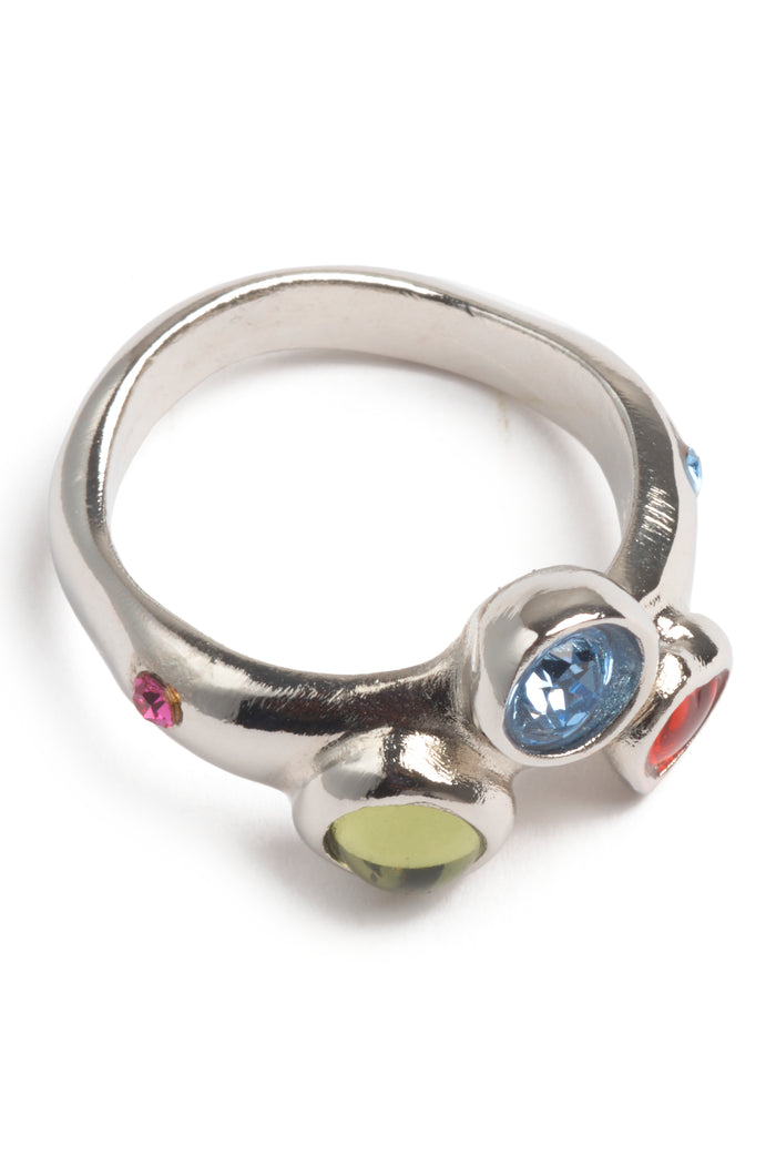 Collina Strada SILVER MULTI FLORENCE RING