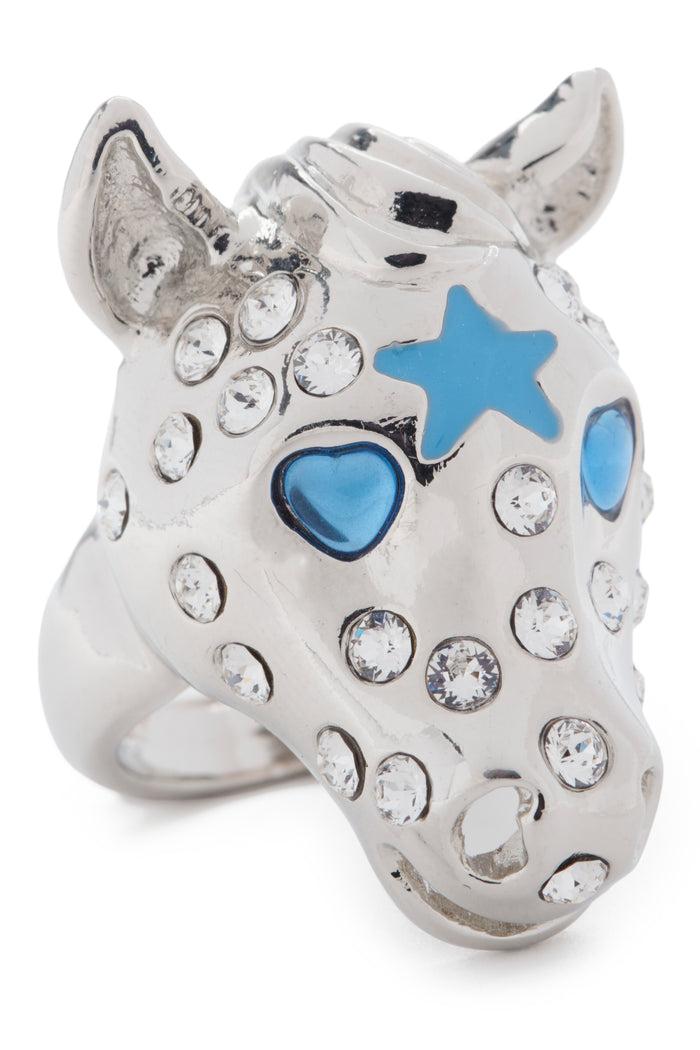 Collina Strada SILVER SKY FRECKLES BABY PONY RING