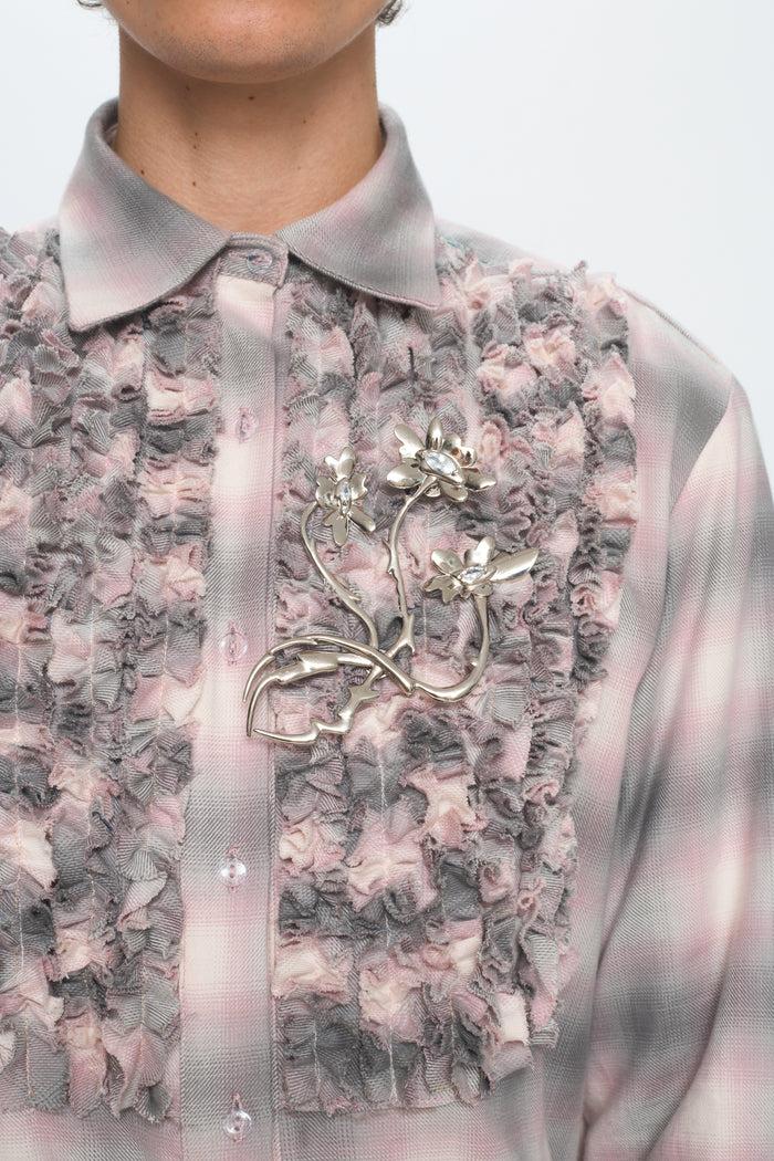 Collina Strada SKY DAISY BUNCH PIN