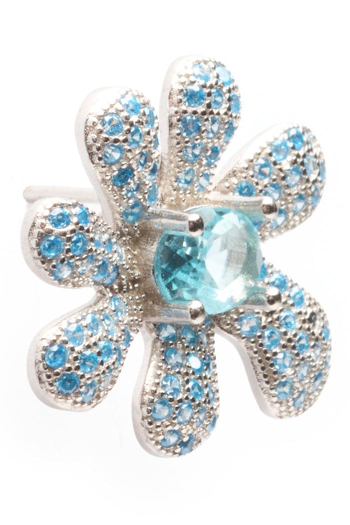 Collina Strada SKY MIX SQUASHED BLOSSOM EARRING