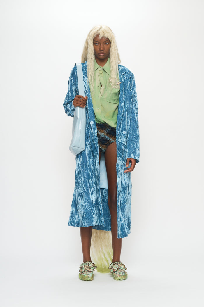 Collina Strada SKY SHORT WOLVERINE COAT SMALL