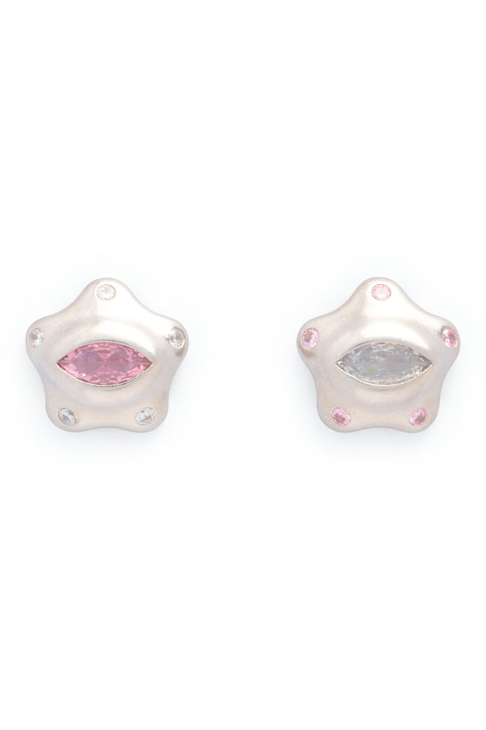 collina strada SOFT PINK CLEAR STARLET EARRINGS