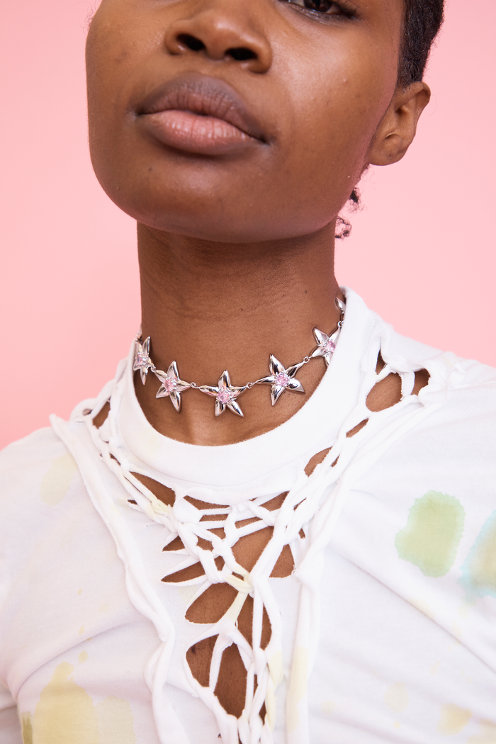 Collina Strada SOFT PINK SUPER STARLINK NECKLACE