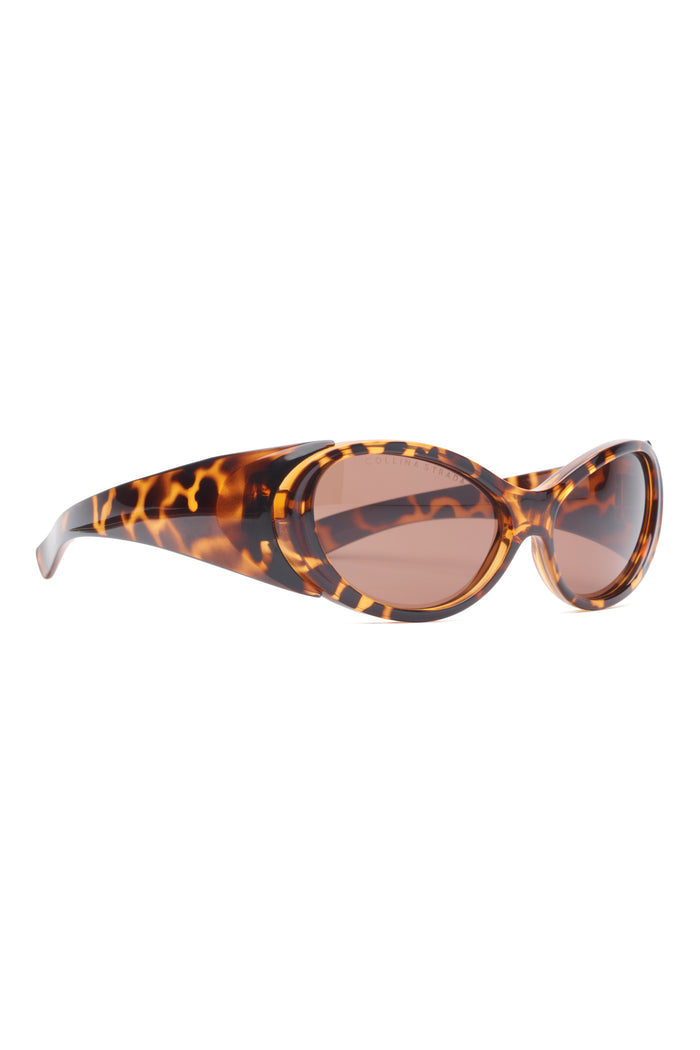 Collina Strada TORTOISE COCOON SUNGLASSES