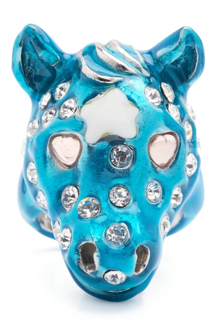 collina strada TURQUOISE FRECKLE BABY PONY RING