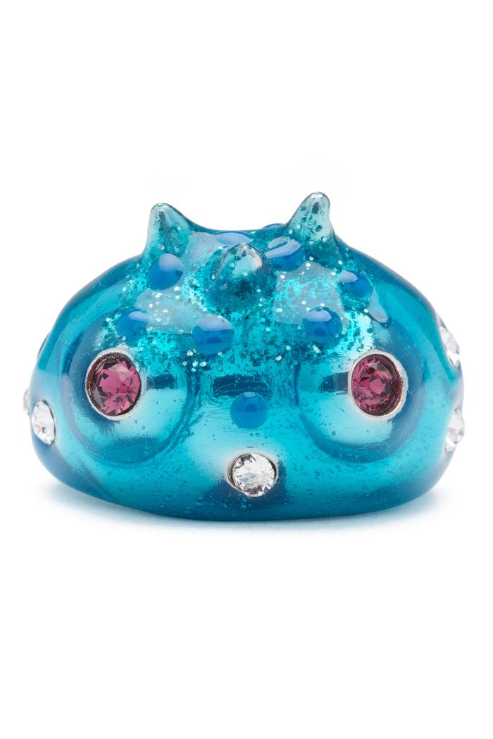 collina strada TURQUOISE RHINO BABY RING