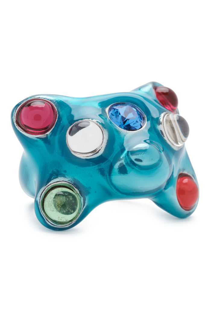 Collina Strada TURQUOISE TEDDY RING