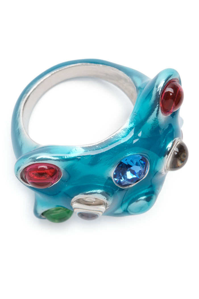 Collina Strada TURQUOISE TEDDY RING