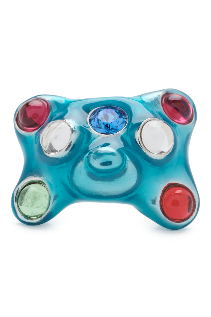 collina strada TURQUOISE TEDDY RING