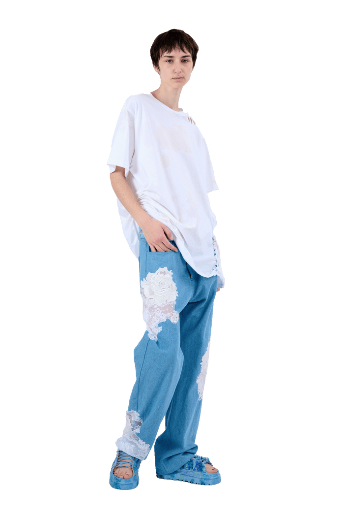 Collina Strada WHITE LACE MIKAELA JEAN X SMALL