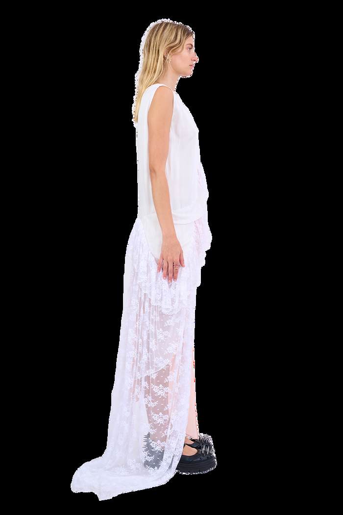 Collina Strada WHITE MELON FANNY DRESS XSMALL