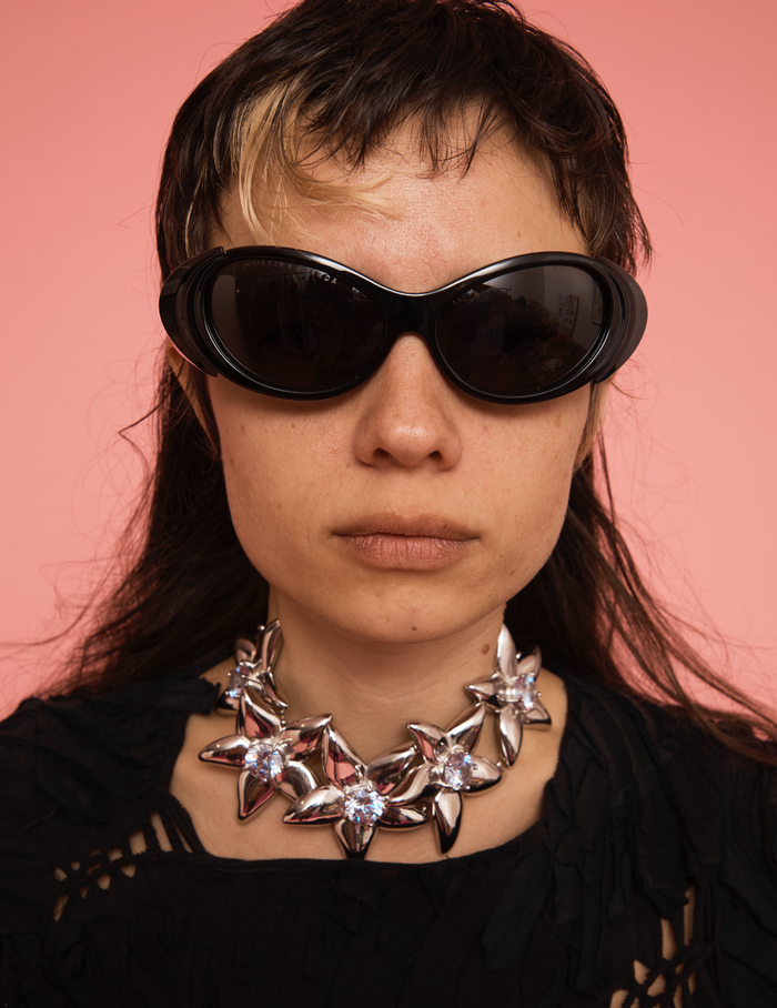 Collina Strada CRYSTAL CLEAR MEGA STARLINK NECKLACE