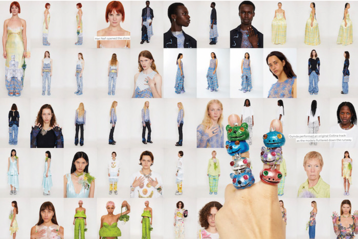 Collina Strada I Care A Lotta I Wear Collina Strada