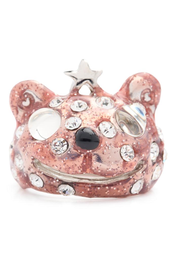 collina strada LIGHT PINK FRECKLES PRINCESS BEAR RING